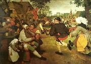 Pieter Bruegel bonddansen oil